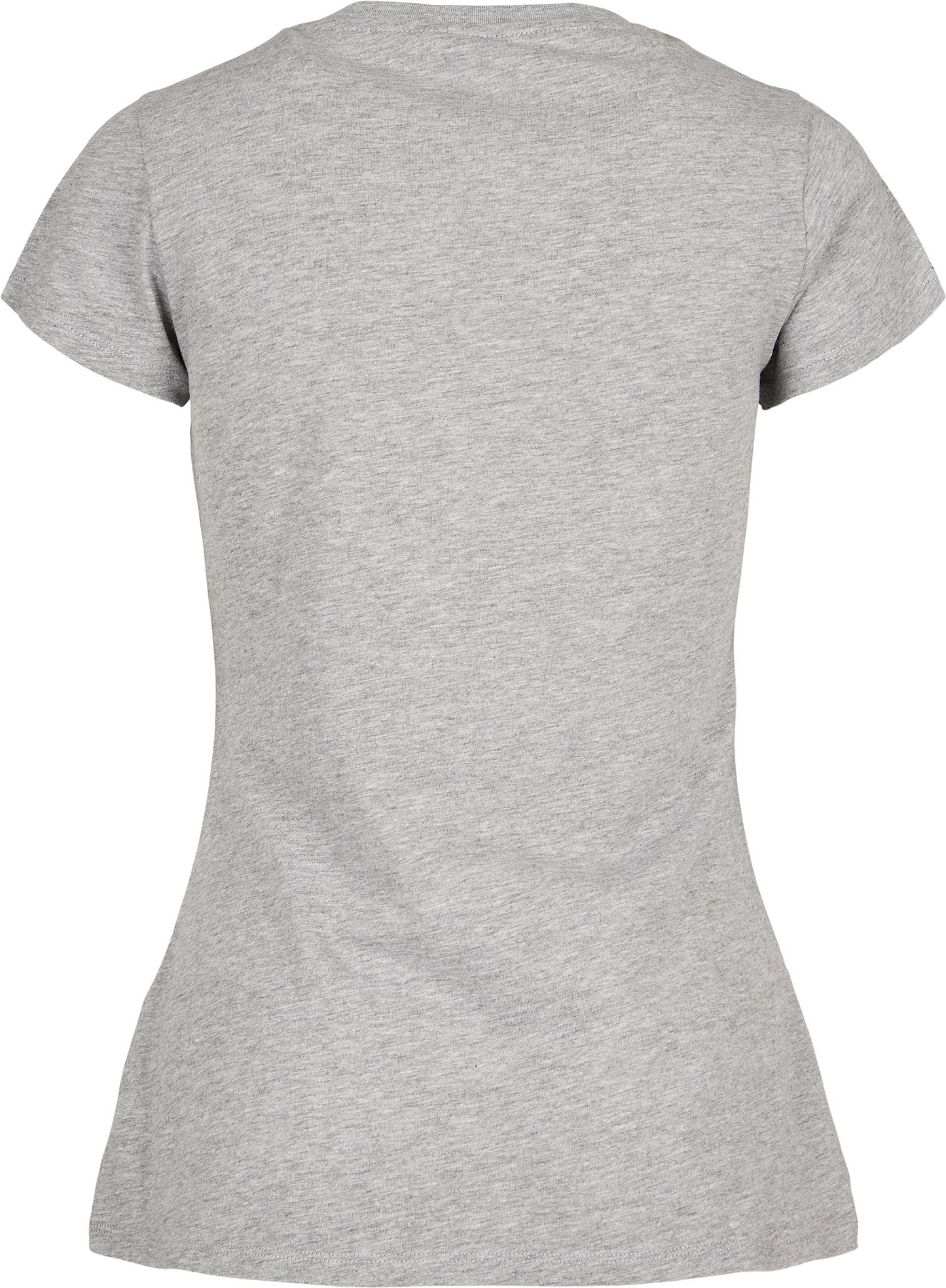 Build Your Brand Basic Women's basic tee - Heather Grey