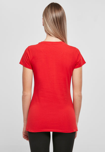 Build Your Brand Basic Women's basic tee - City Red