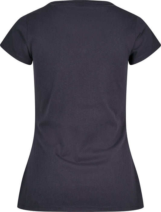 Build Your Brand Basic Women's basic tee - Navy