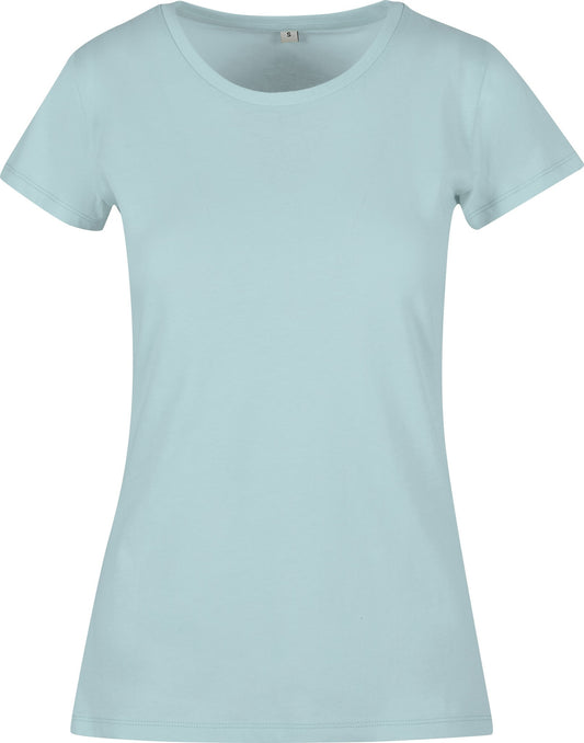 Build Your Brand Basic Women's basic tee - Ocean Blue