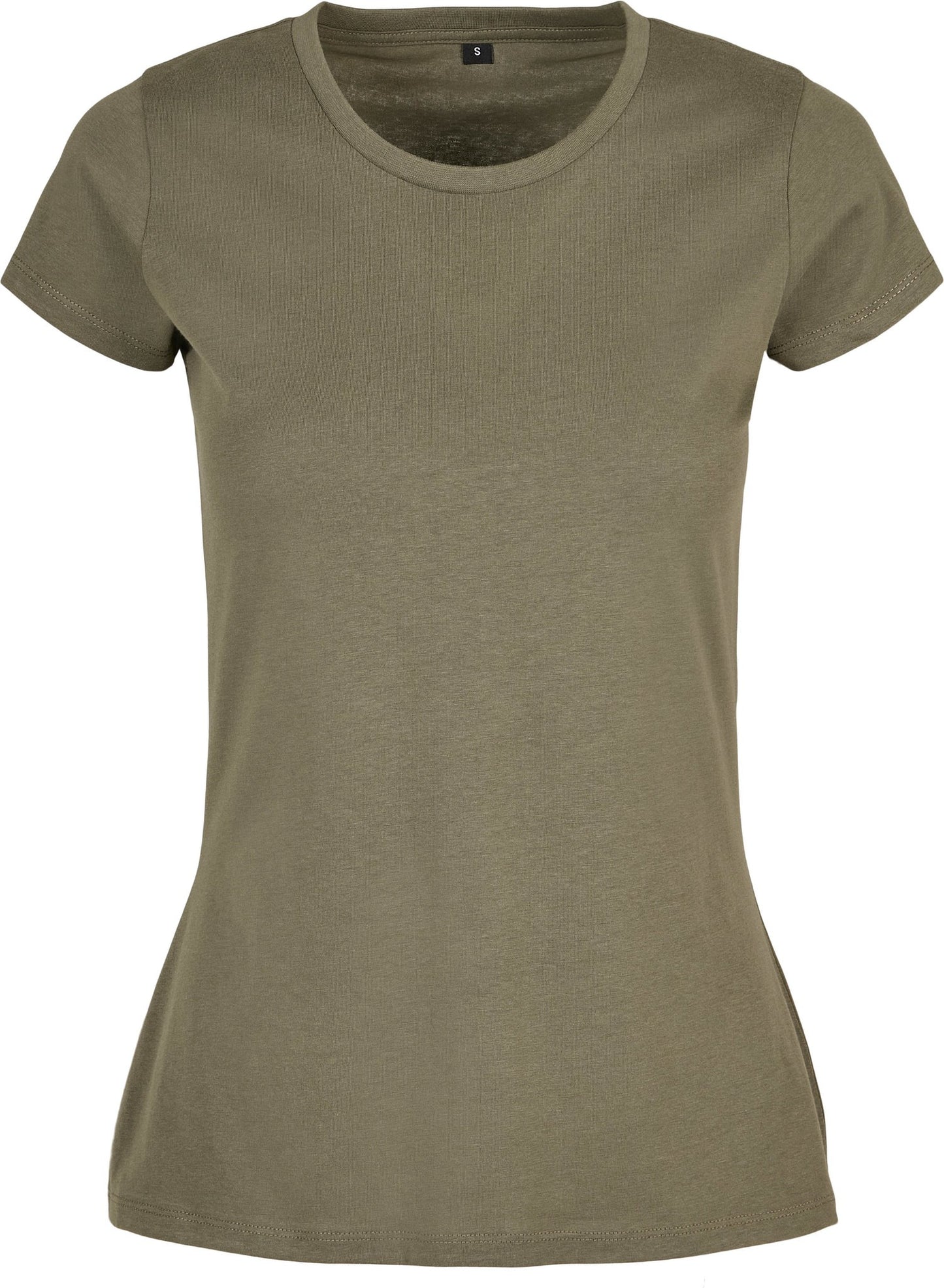 Build Your Brand Basic Women's basic tee - Olive