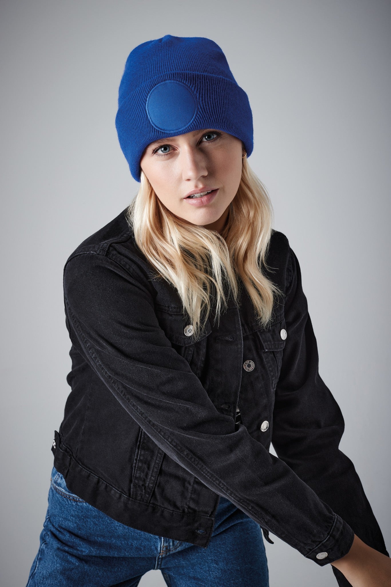 Beechfield Circular patch beanie