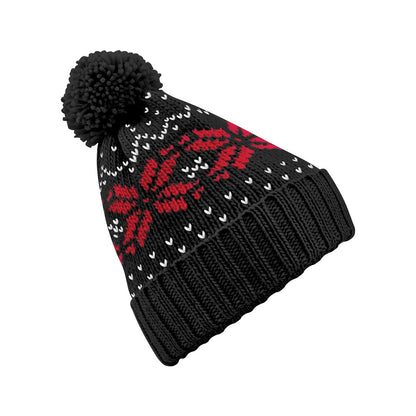 Beechfield Fair Isle snowstar® beanie