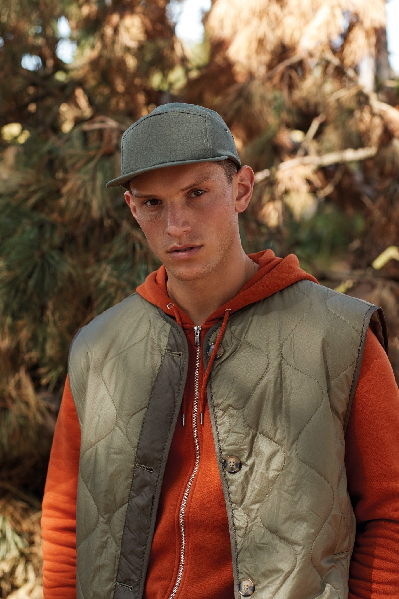 Beechfield Canvas 5-panel camper cap