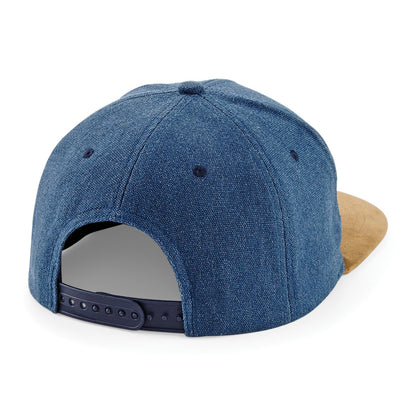 Beechfield Suede peak snapback