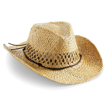 Beechfield Straw cowboy hat