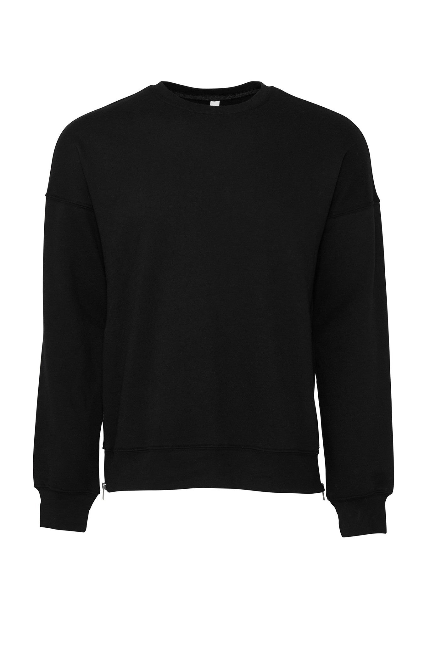 Bella Canvas Unisex drop shoulder fleece - DTG Black