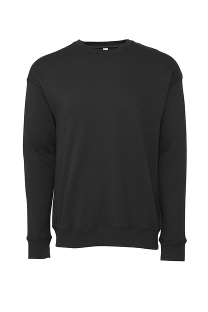 Bella Canvas Unisex drop shoulder fleece - DTG Dark Grey