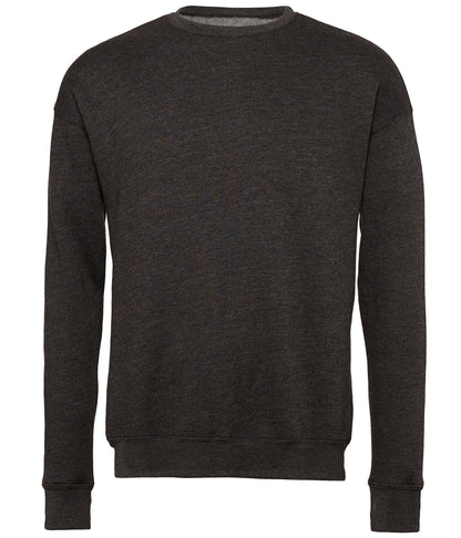 Bella Canvas Unisex drop shoulder fleece - Dark Grey Heather