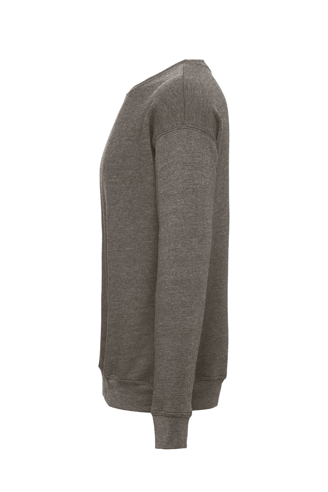 Bella Canvas Unisex drop shoulder fleece - Deep Heather