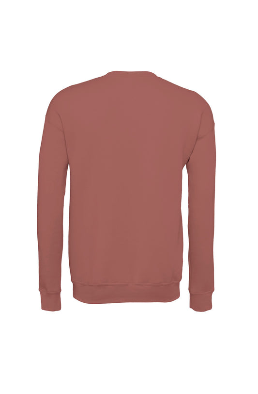 Bella Canvas Unisex drop shoulder fleece - Mauve