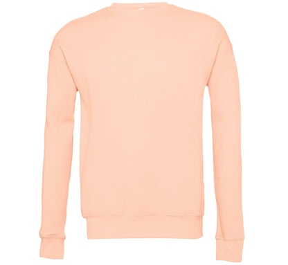 Bella Canvas Unisex drop shoulder fleece - Peach