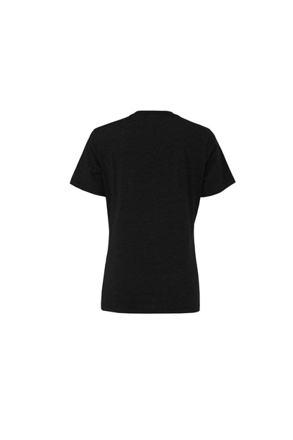 Bella Canvas Women's relaxed Jersey short sleeve tee - Black Heather