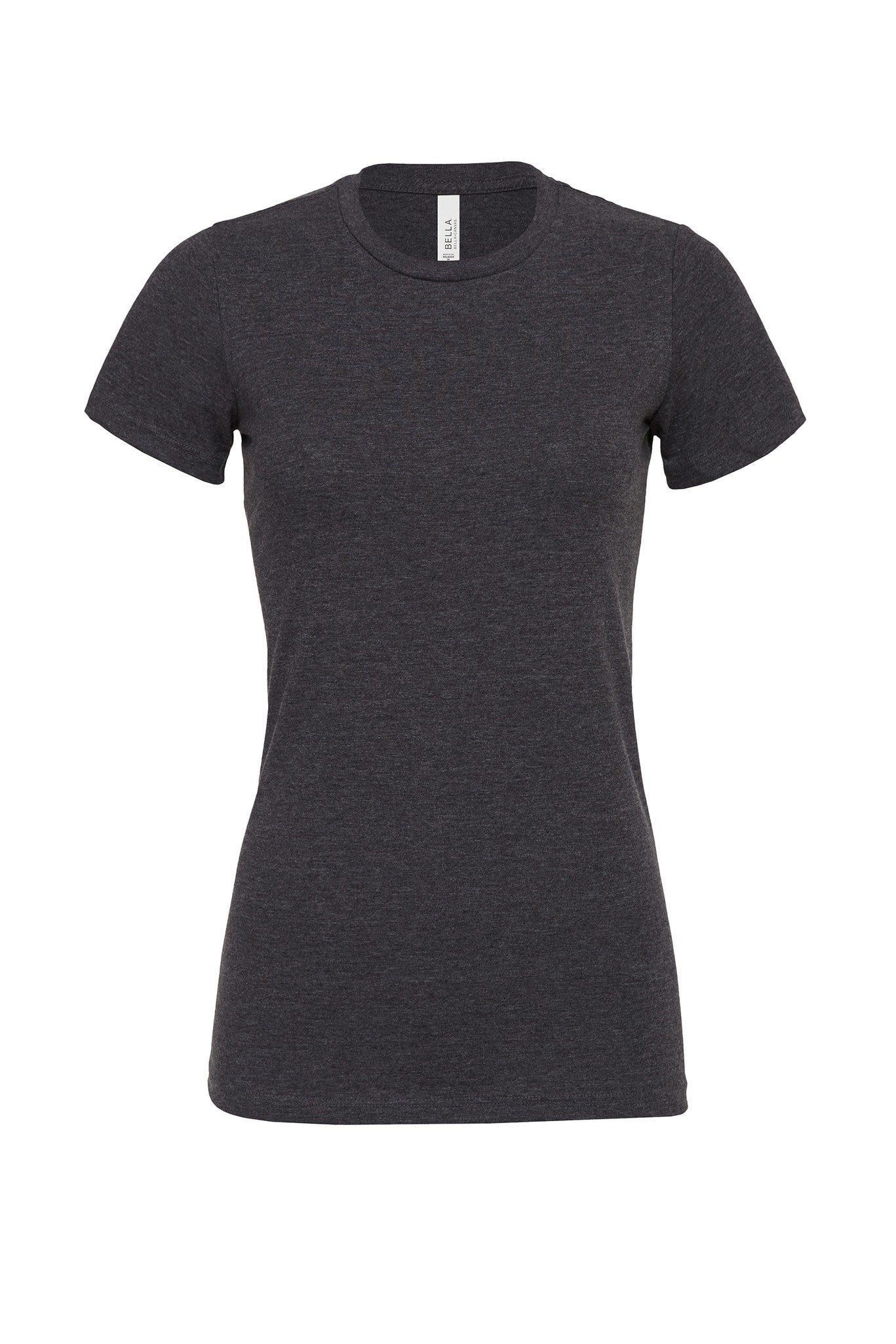 Bella Canvas Women's relaxed Jersey short sleeve tee - Dark Grey Heather