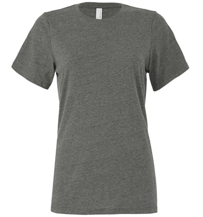 Bella Canvas Women's relaxed Jersey short sleeve tee - Deep Heather