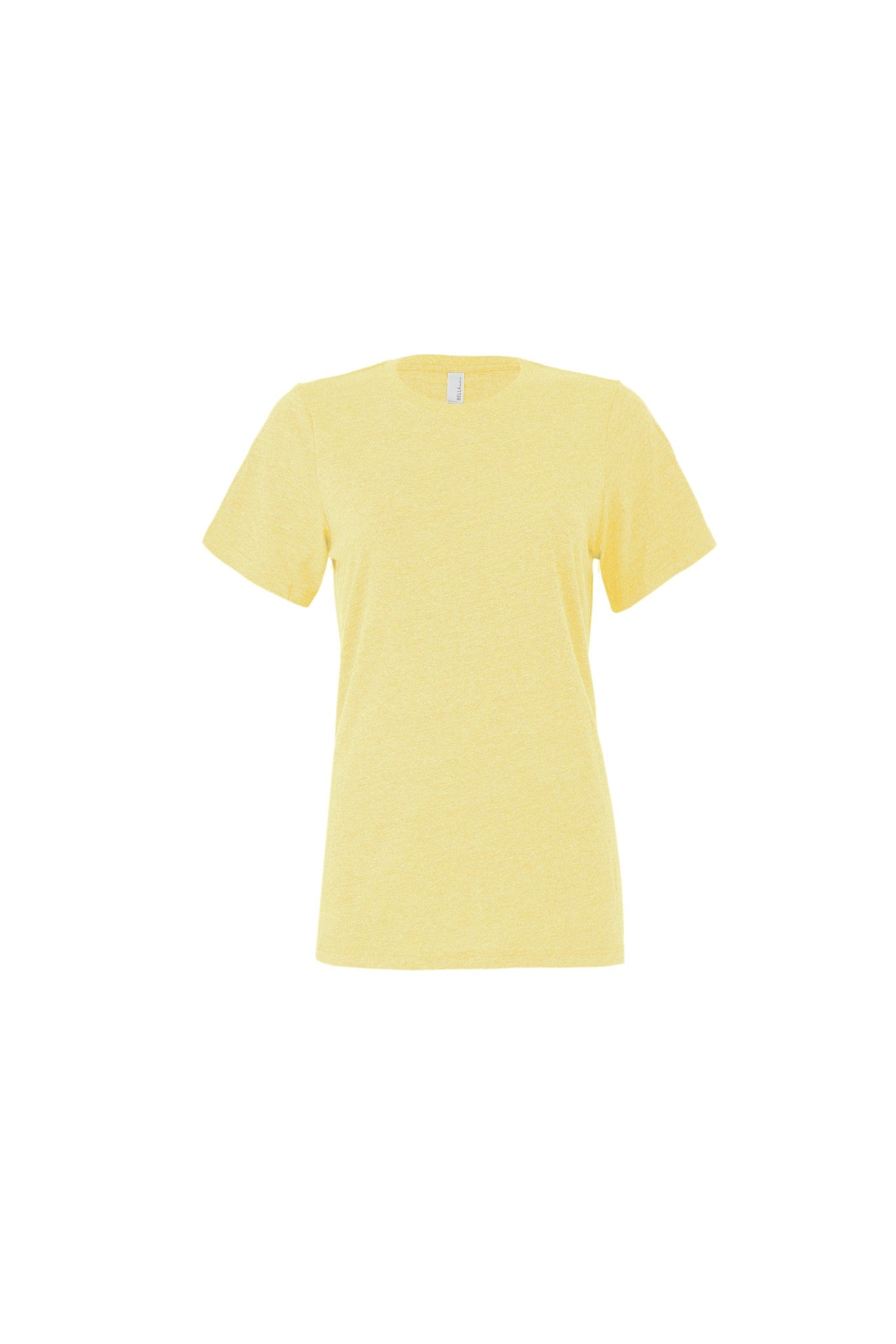 Bella Canvas Women's relaxed Jersey short sleeve tee - Heather French Vanilla