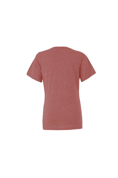 Bella Canvas Women's relaxed Jersey short sleeve tee - Heather Mauve