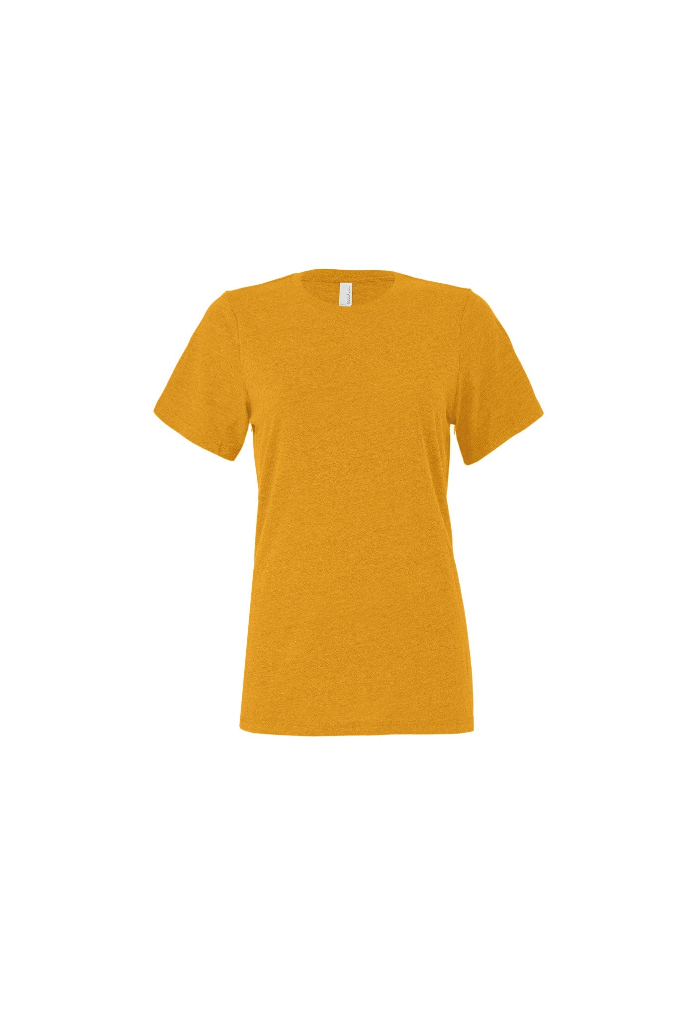 Bella Canvas Women's relaxed Jersey short sleeve tee - Heather Mustard