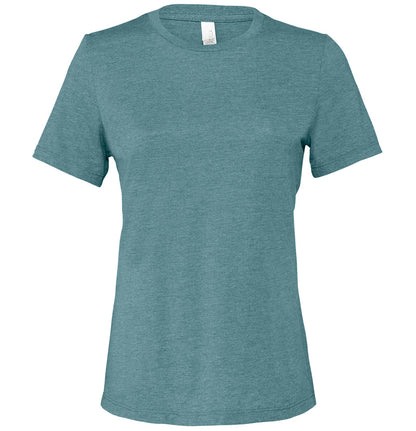 Bella Canvas Women's relaxed Jersey short sleeve tee - Athletic Heather