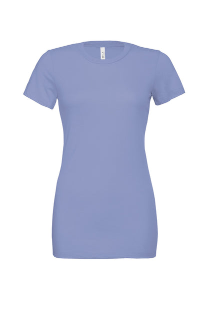 Bella Canvas Women's relaxed Jersey short sleeve tee - Lavender Blue