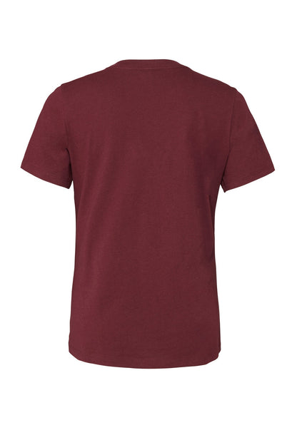 Bella Canvas Women's relaxed Jersey short sleeve tee - Maroon