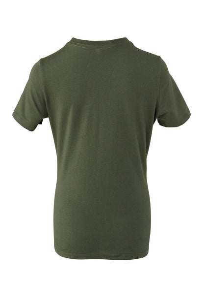 Bella Canvas Women's relaxed Jersey short sleeve tee - Military Green