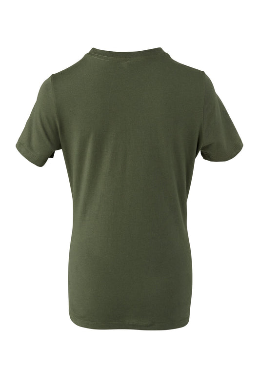 Bella Canvas Women's relaxed Jersey short sleeve tee - Military Green