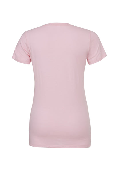 Bella Canvas Women's relaxed Jersey short sleeve tee - Pink