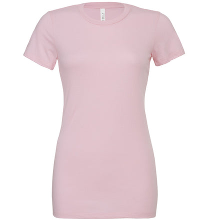 Bella Canvas Women's relaxed Jersey short sleeve tee - Pink