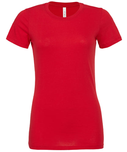 Bella Canvas Women's relaxed Jersey short sleeve tee - Red