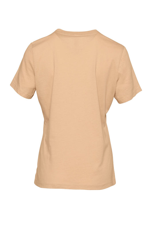 Bella Canvas Women's relaxed Jersey short sleeve tee - Sand Dune