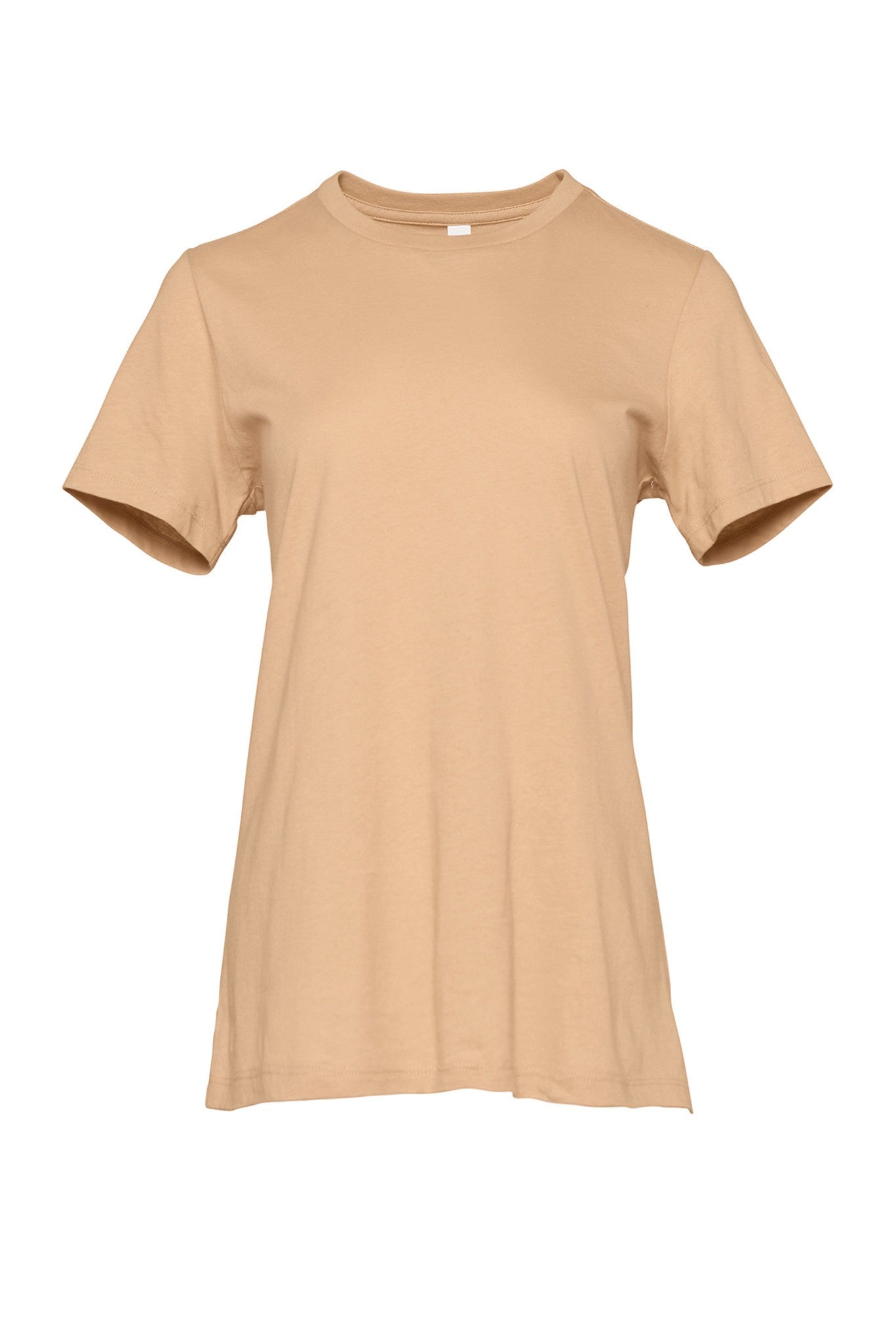 Bella Canvas Women's relaxed Jersey short sleeve tee - Sand Dune