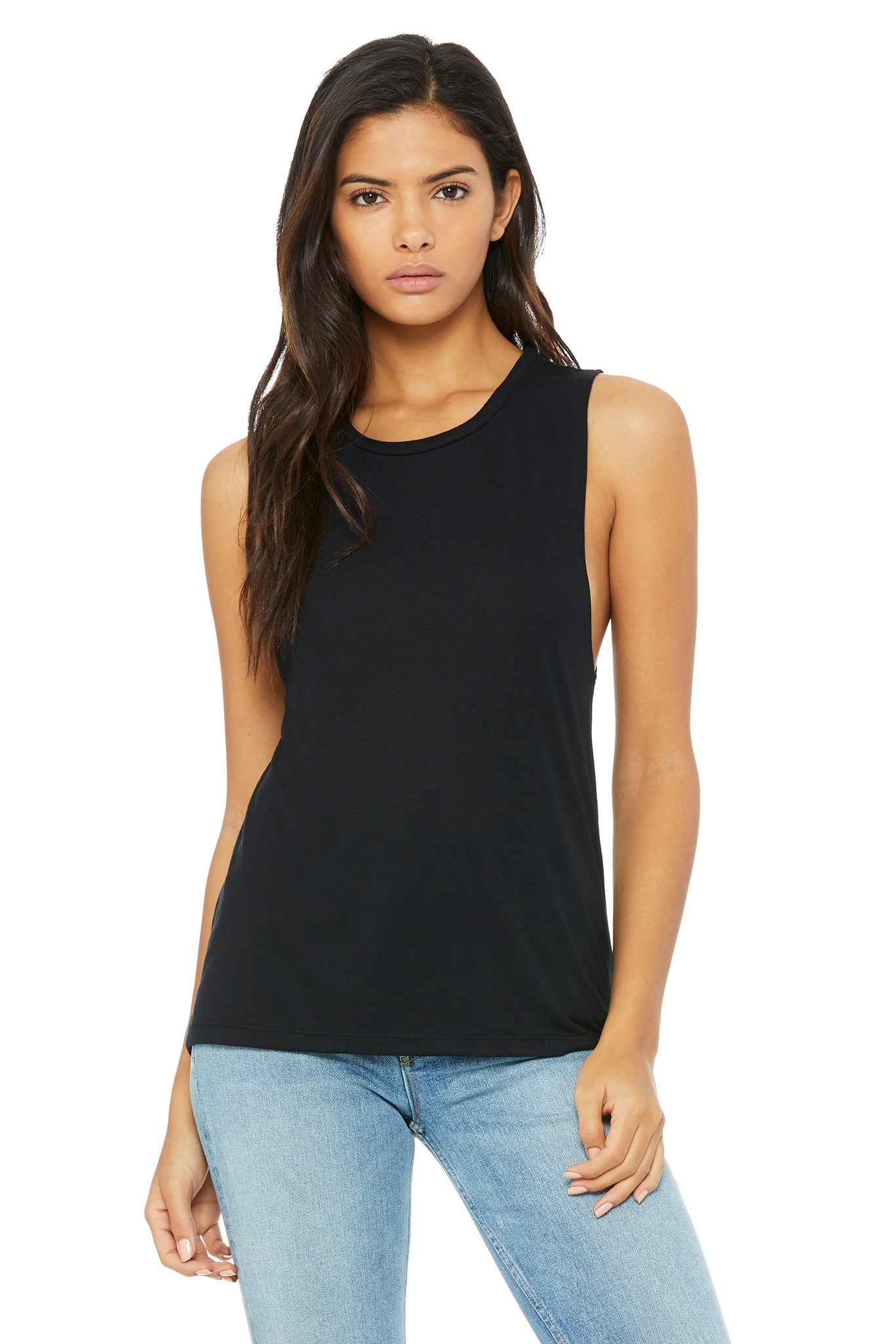 Bella Canvas Flowy scoop muscle t-shirt