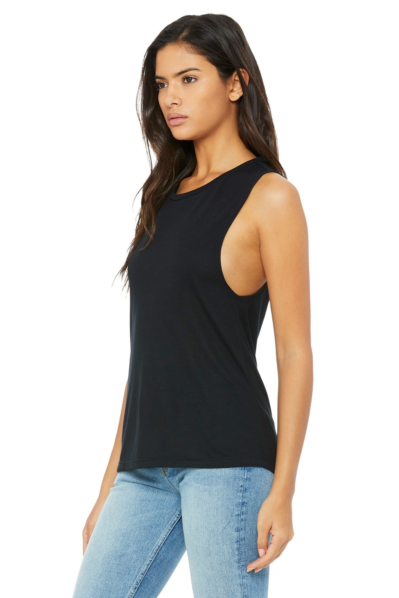 Bella Canvas Flowy scoop muscle t-shirt