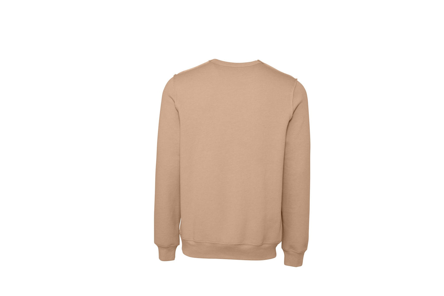 Bella Canvas Unisex raw-seam crew pullover