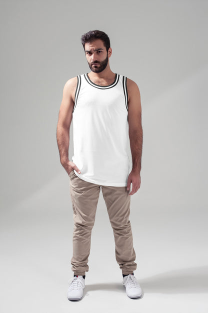 Build Your Brand Mesh tank top