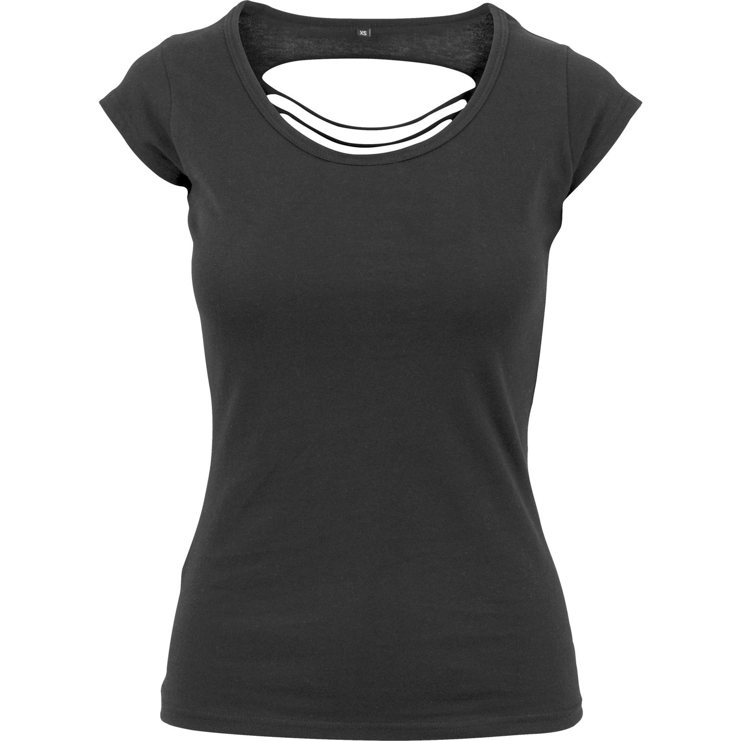 Build Your Brand Women's back cut tee