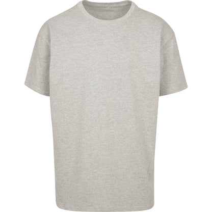 Build Your Brand Heavy oversized tee - Grey