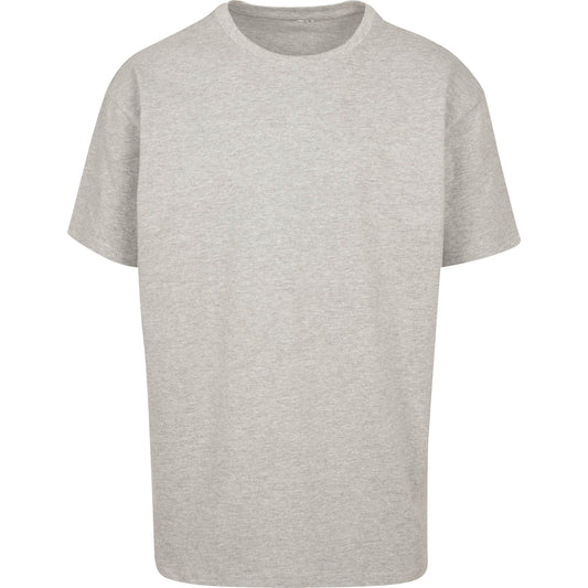 Build Your Brand Heavy oversized tee - Grey