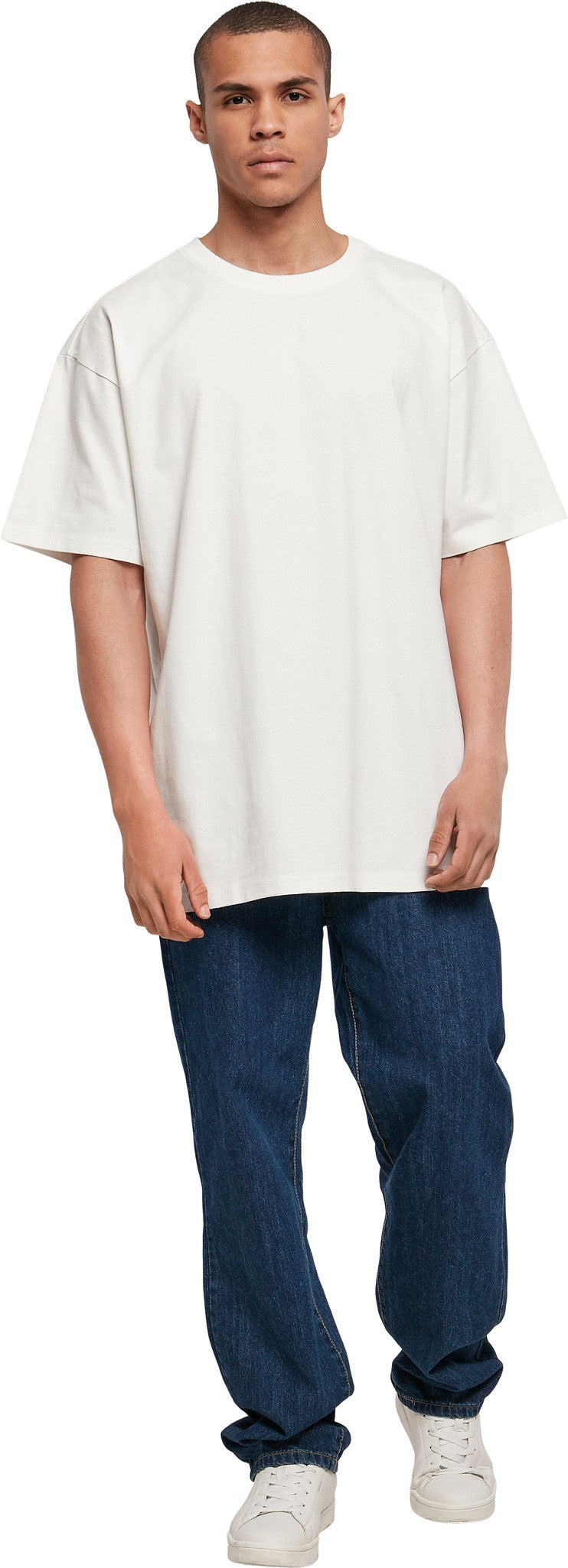 Build Your Brand Heavy oversized tee - Soft Salvia