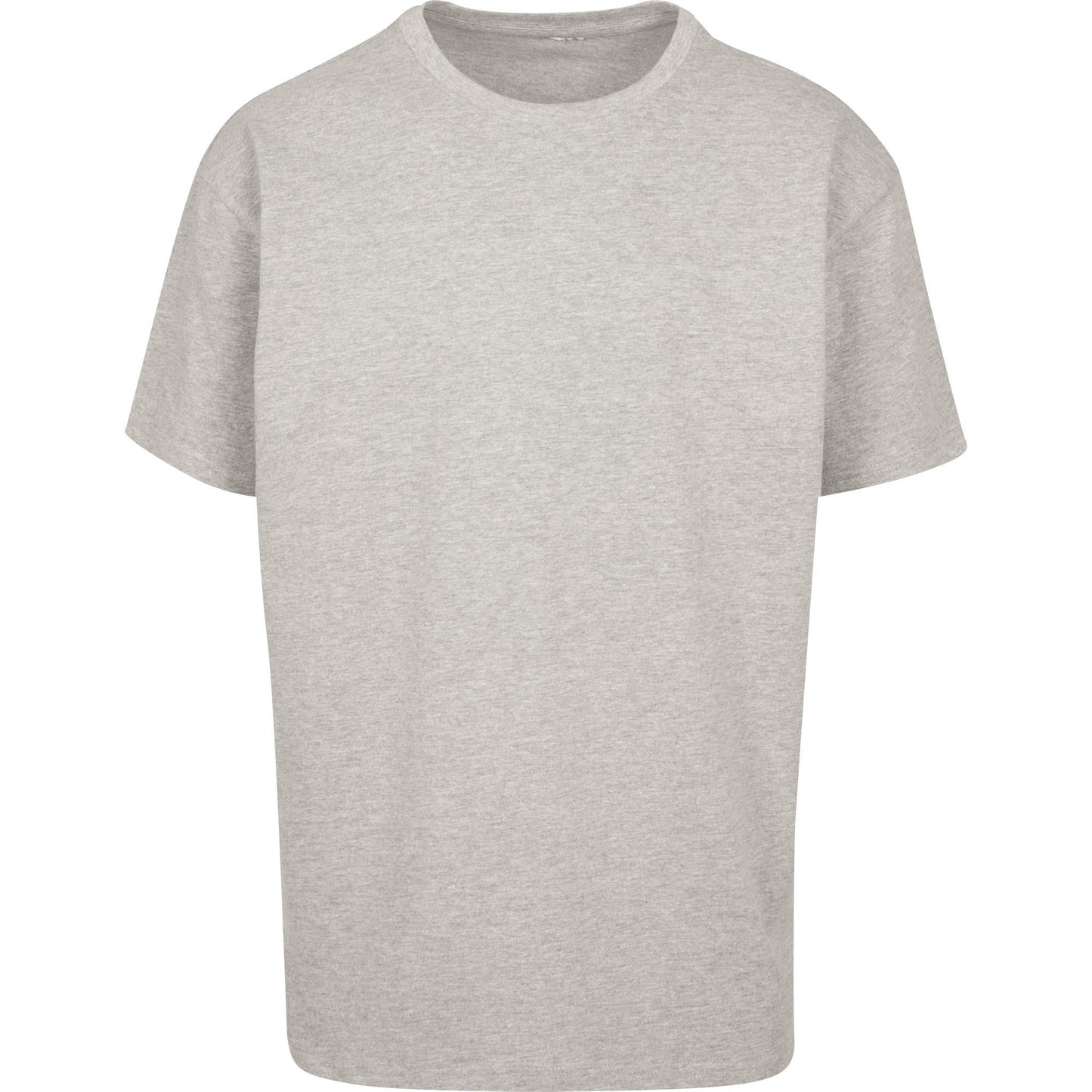 Build Your Brand Heavy oversized tee - Light Grey