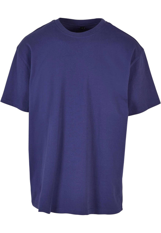 Build Your Brand Heavy oversized tee - Light Navy