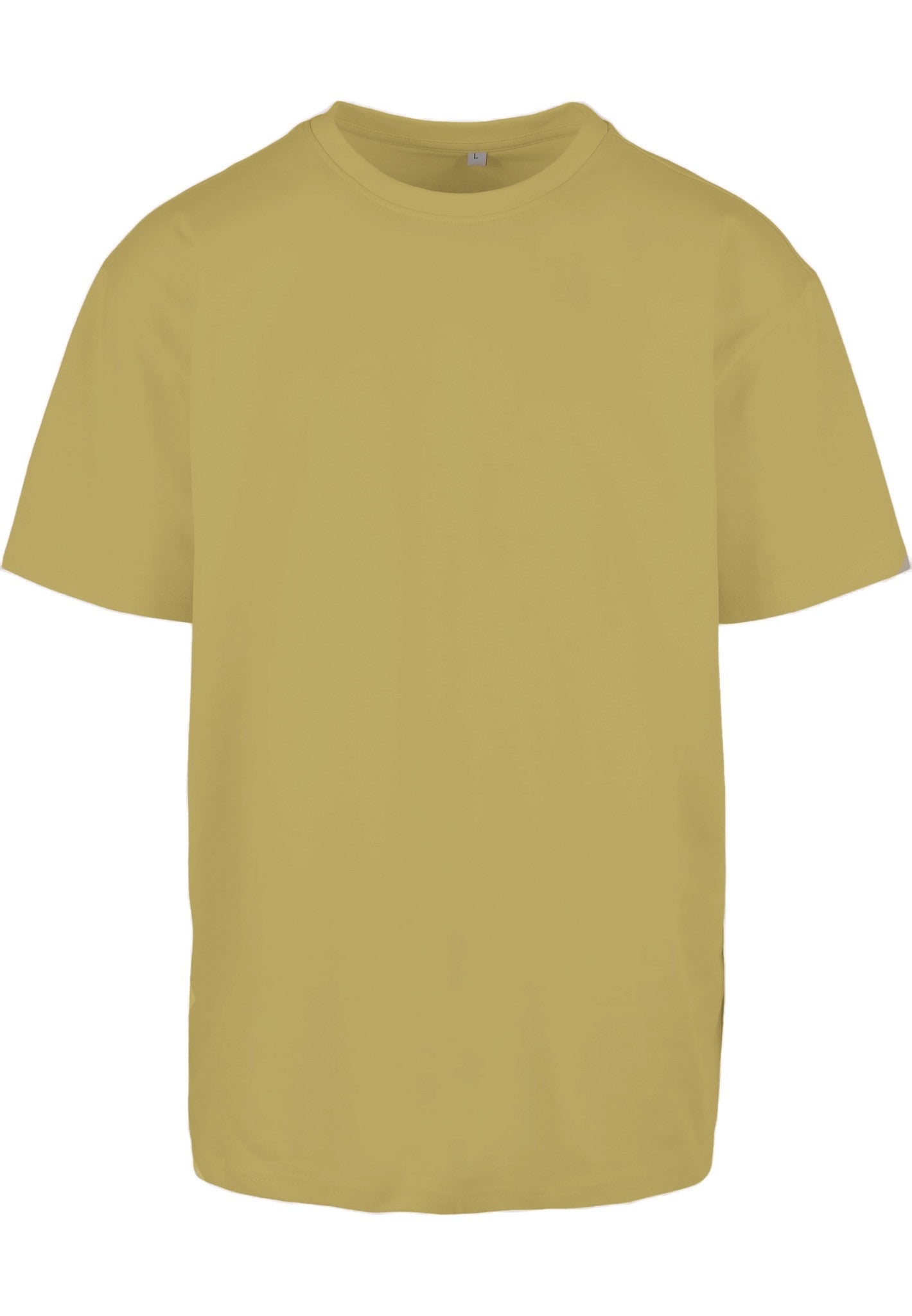 Build Your Brand Heavy oversized tee - Pale Moss