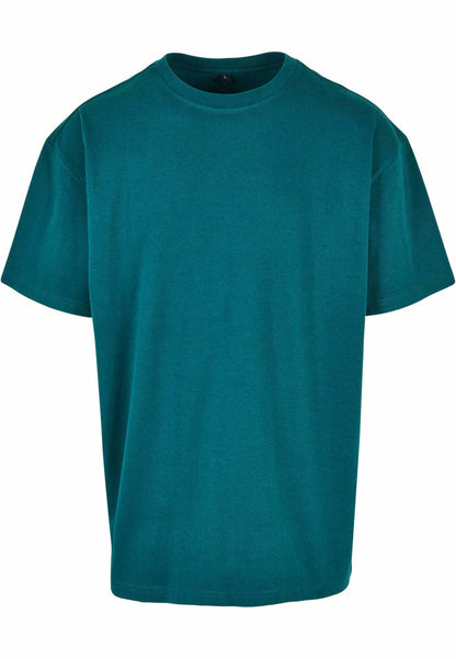 Build Your Brand Heavy oversized tee - Retro Green