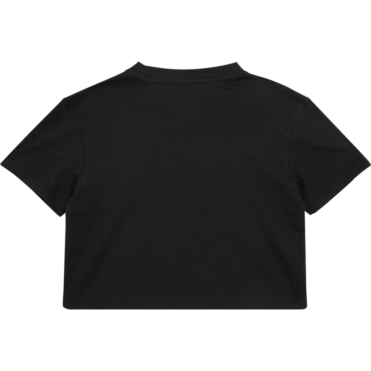 Build Your Brand Girls cropped Jersey tee