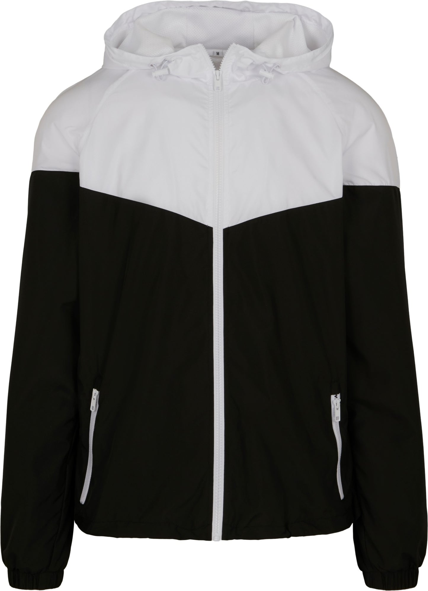 Build Your Brand Two-tone tech windrunner jacket