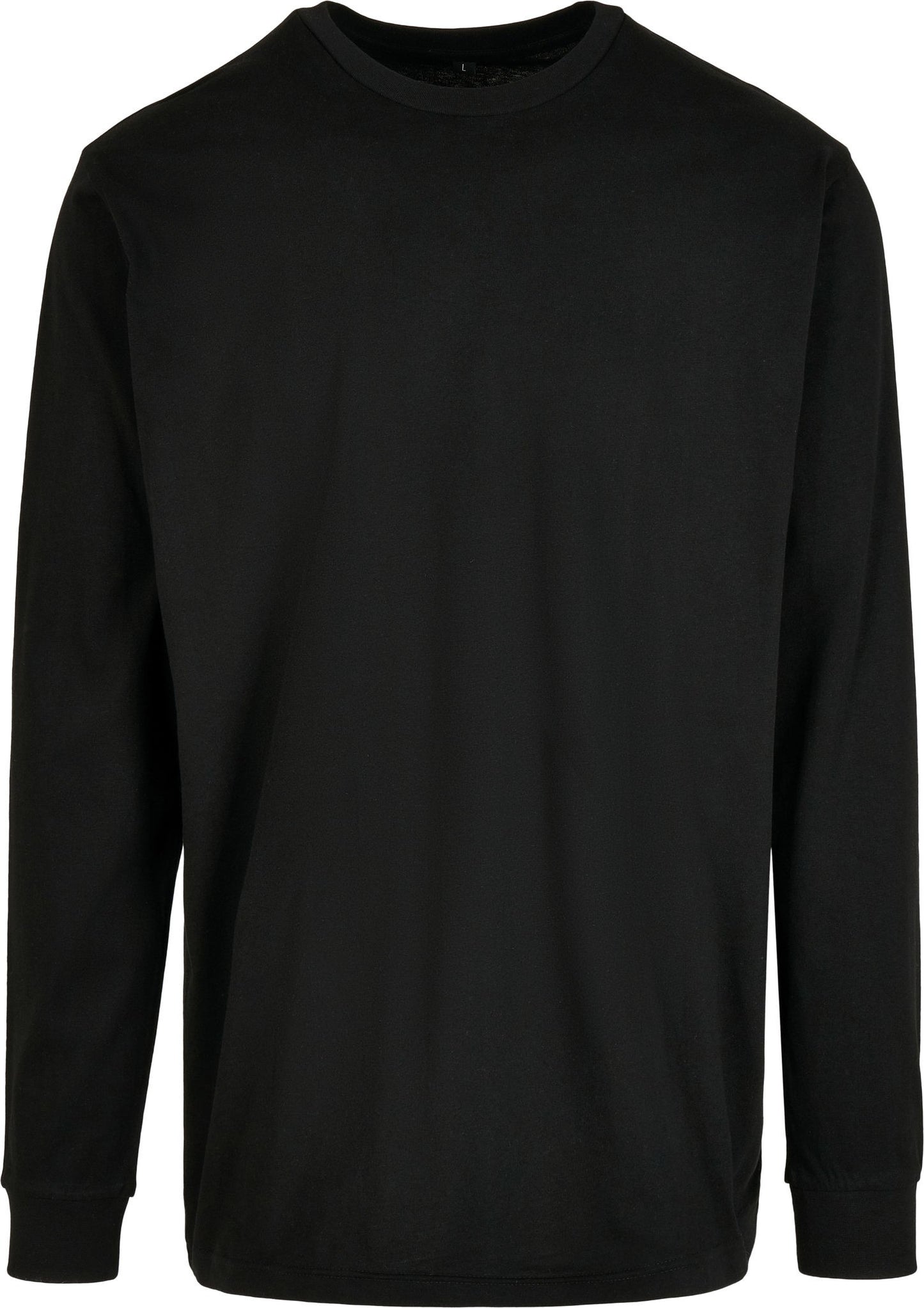 Build Your Brand Organic long sleeve with cuff rib