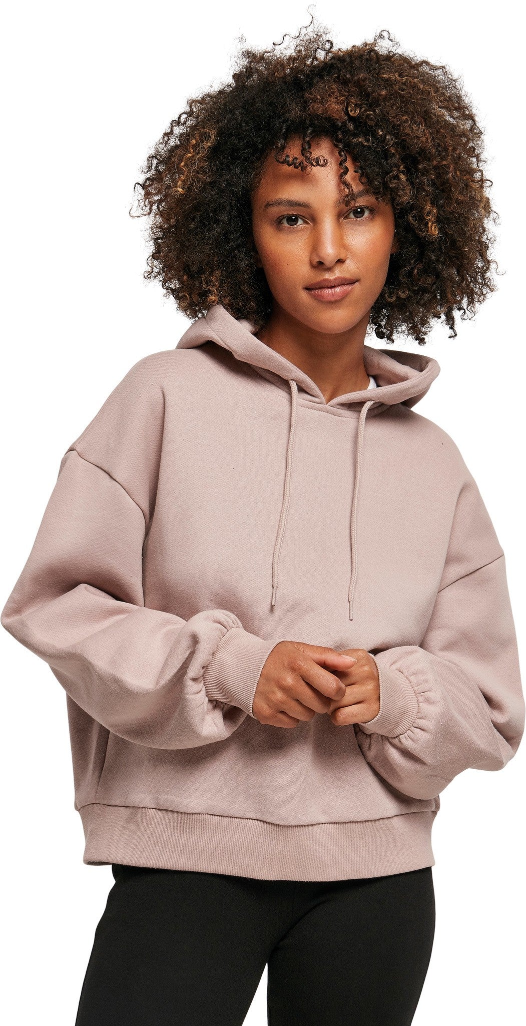 Build Your Brand Women's organic oversized hoodie