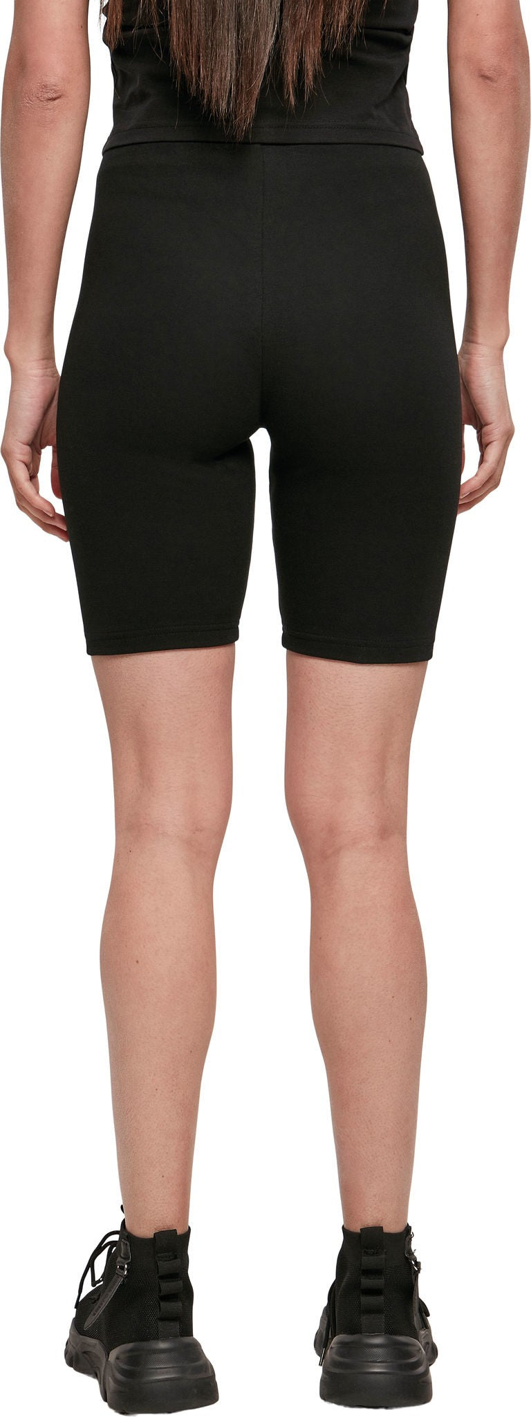 Build Your Brand Women's high waist cycle shorts