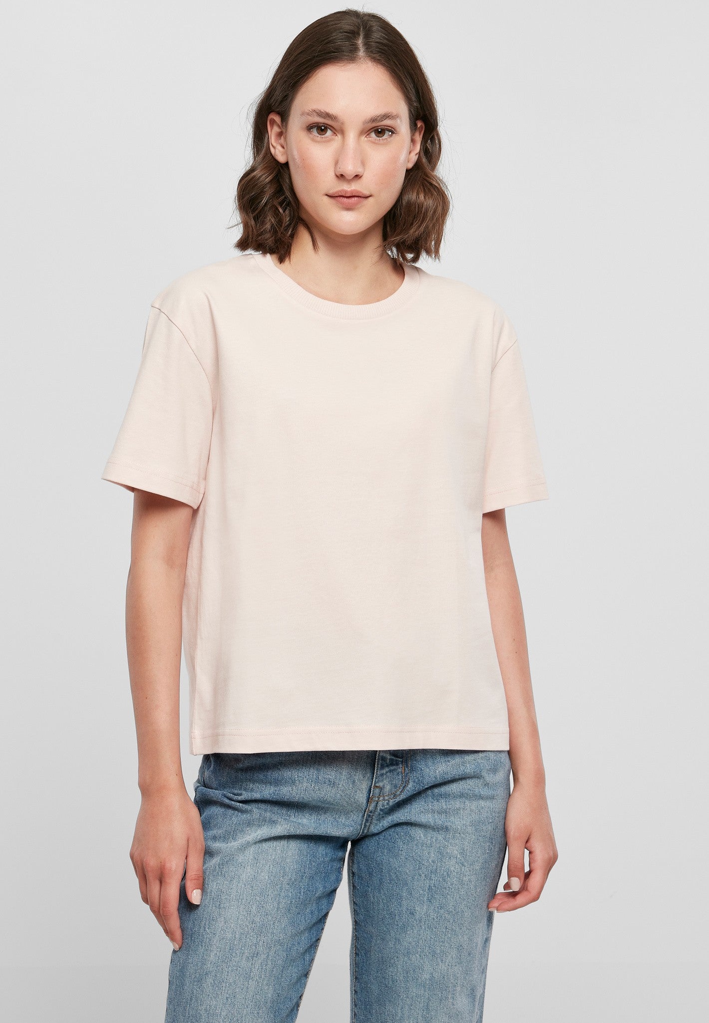 Build Your Brand Women’s everyday tee - Soft Salvia